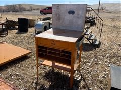 Shop Work & Storage Bench 