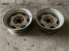 Mopar 15x7, 4 1/2 Tire Rims 