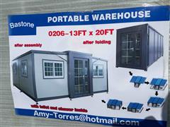 2023 Bastone 13x20 Portable Warehouse 