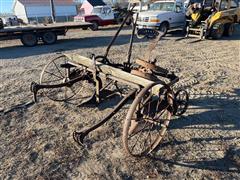 Horse Draw Antique Lister Planter 