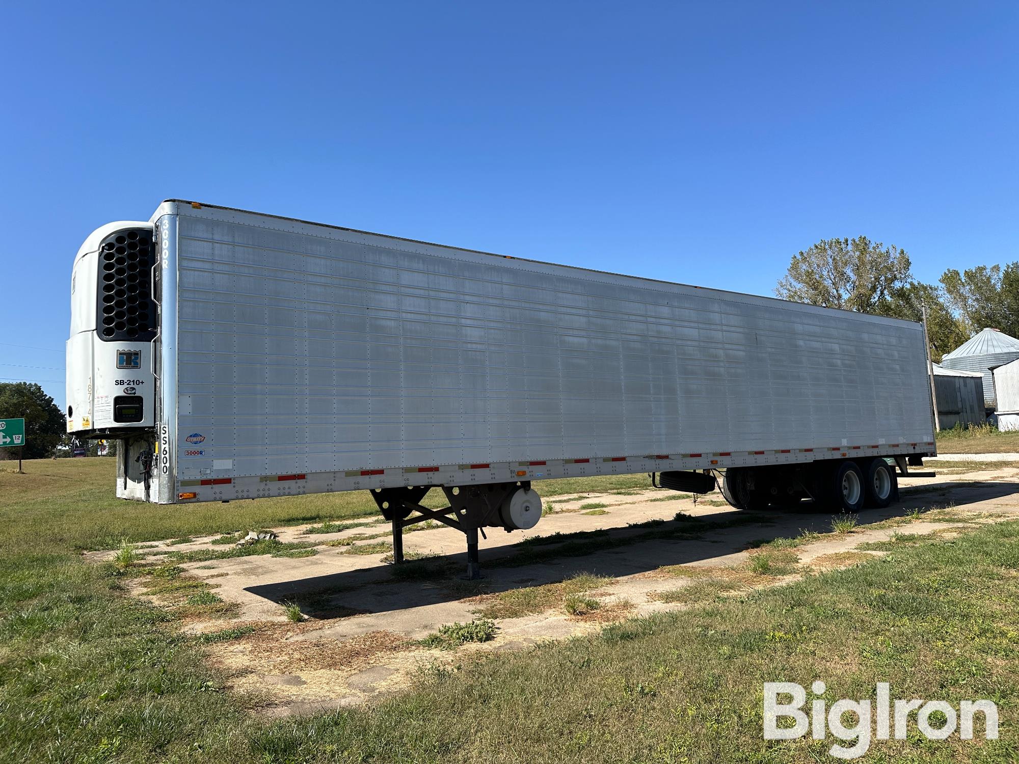 2007 Utility TL T/A Enclosed Reefer Trailer 