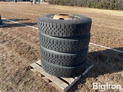 Goodyear 11R22.5 Recap Tires & Rims 