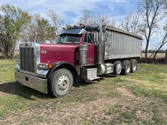 2000 Peterbilt 379 Tri/A Grain Truck 