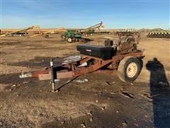 Electric Fence Wire Winder On Trailer 