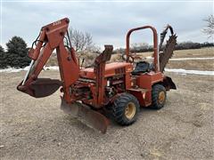 DitchWitch 3610 4x4 Trencher W/Backhoe & Backfill Blade 