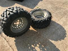 25 X 10.00-12 ATV Tires & Rims 