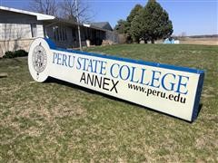 Peru State College 16' Annex Sign 