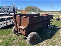 Box Wagon W/End Gate Seeder 