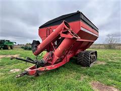 2001 Brent 1084 Avalanche Tracked Grain Cart 