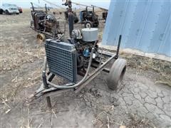 Ford 140 Power Unit On Cart For Parts 