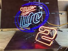 2010 Miller Lite Nascar #2 Neon Sign 