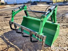 2023 West Valley 740BG Bucket Grapple Skid Steer Attachment 