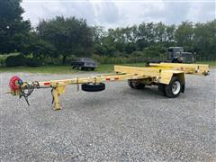 2007 Reid 07PT15 S/A Extendable Pole Material Trailer 