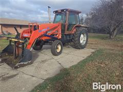 Allis-Chalmers 8010 2WD Tractor W/DU-AL Grapple Loader 