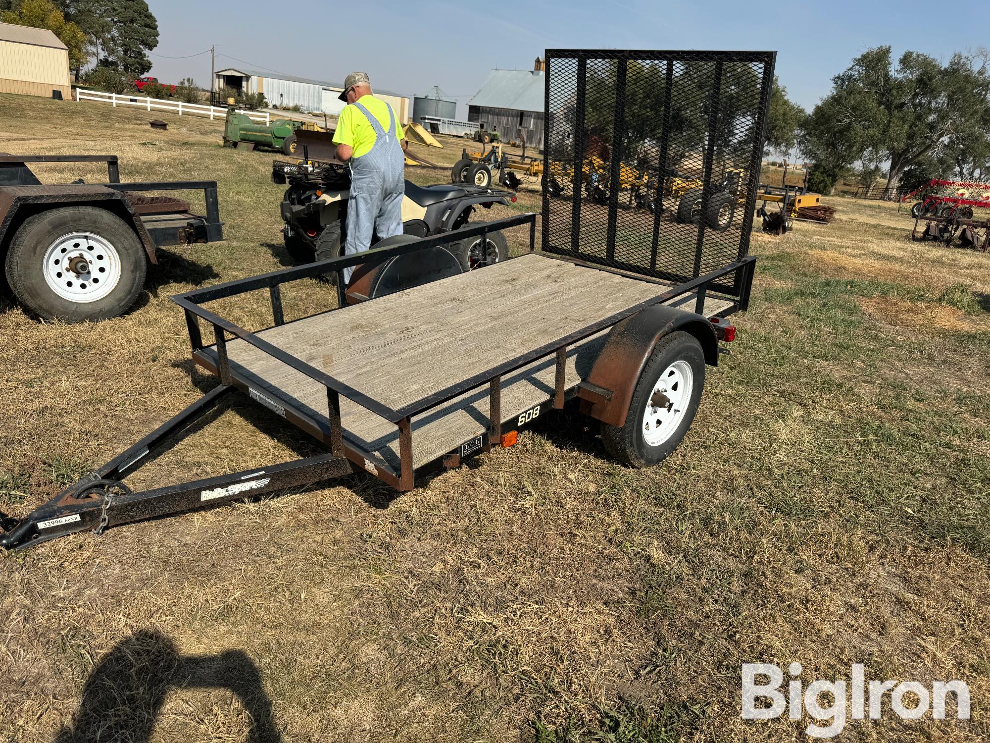 Rally Sport 60x8 S/A Utility Trailer 