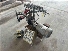 Chemical Pump Motor & Manifold 