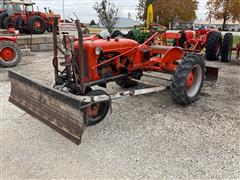 1942 Allis-Chalmers C 2WD Tractor W/Front & Rear Blades 