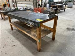 Steel Top Prep Table 