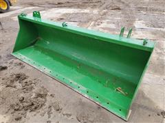 John Deere 8' Wide Quick Attach Loader Bucket 