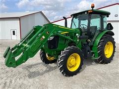 2021 John Deere 5090E MFWD Tractor W/Loader 
