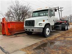 2000 Freightliner FL80 T/A Roll-Off Truck W/(2) Roll-Off Containers 