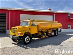 1992 International 4900 T/A Tanker Truck 