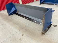 Kit Containers 9’8” Skid Steer Snow Pusher Attachment 