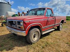 1984 Ford F250 XLT 4x4 Pickup 