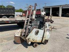 Magnum X Turbo X-Press Deutz Diesel Walk Behind 36" Concrete Saw 