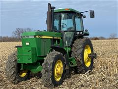 1992 John Deere 4055 MFWD Tractor 