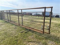 24' Free Standing Gates w/ 8' Swing Gates (BID PER UNIT) 