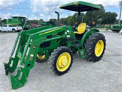 2019 John Deere 5075E MFWD Tractor W/Loader 