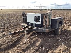 Shop Built Trailer W/ Hobart Welder 