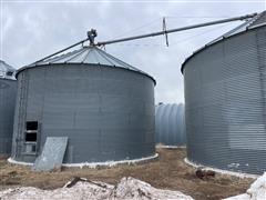 StorMor 10,000 Bu. Grain Bin W/ Upper Leg System 