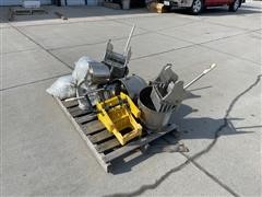 Stainless Steel Mop Buckets & Scoops 