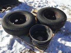 Dodge Steel Dually Rims & 235/85R16 Tires 