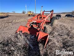 1950 Massey Harris 44 2WD Tractor W/ Farmhand Loader 