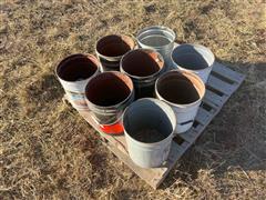 5 Gallon Steel Buckets 