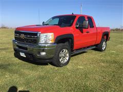 2011 Chevrolet Silverado 2500 HD LT 4x4 Extended Cab Pickup 