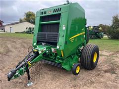 2022 John Deere 450M Silage Round Baler 