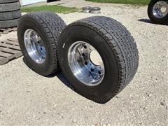 Michelin X One 455/55R22.5 Super Single Tires & Wheels 