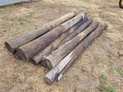 Creosote Wood Posts 