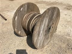 1” Diameter Steel Cable Spool 