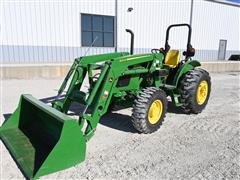 2020 John Deere 5075E MFWD Tractor W/Loader 