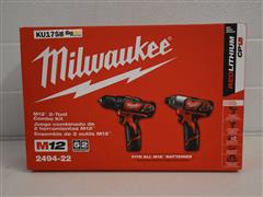 Milwaukee M12 2 Tool Combo Kit 