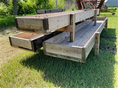 Wooden Feed Bunks 