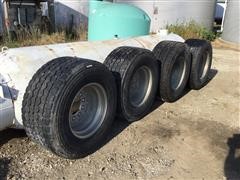 Michelin 455/55R22.5 Tires w/ Aluminum Rims 