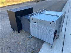 Laptop Storage Cabinets W/ Charging Ports 