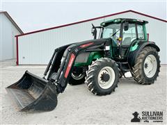 2007 Valtra M130 MFWD Tractor W/Loader 