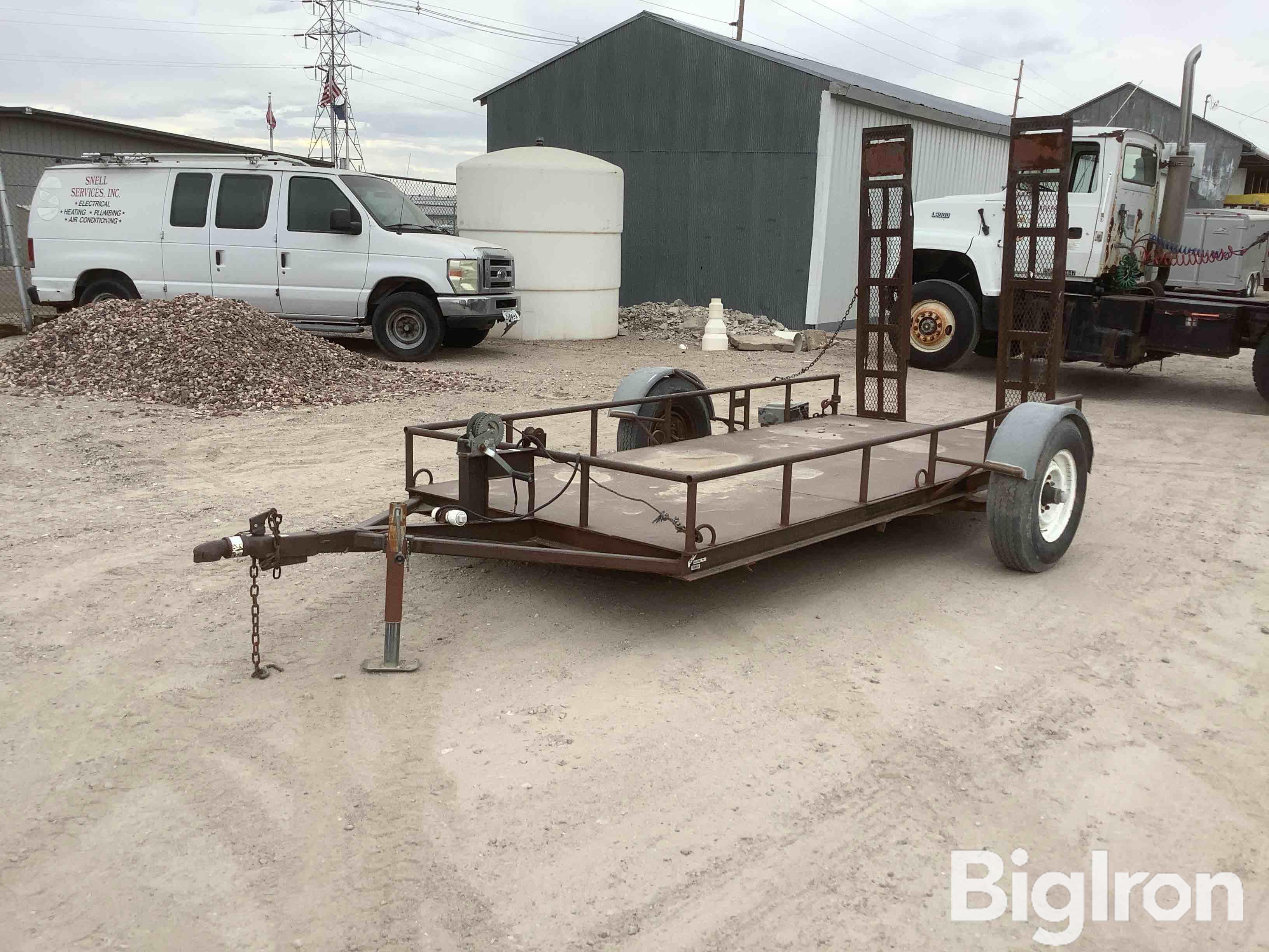 1997 Shop Built S/A Utility Trailer 